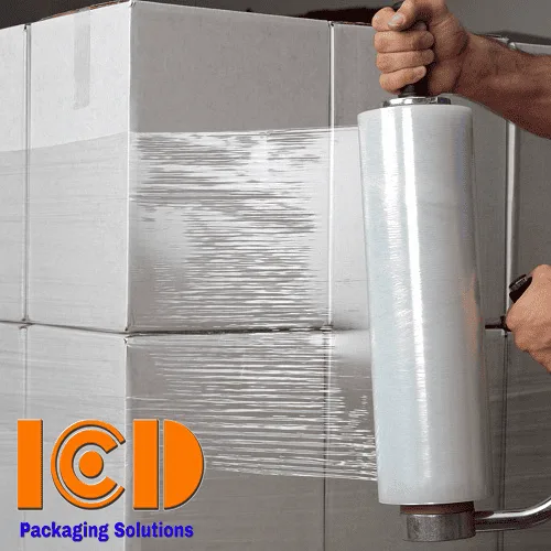 Màng quấn PE ICD-MPE38 3.8kg khổ rộng 50cm lõi 0.5kg (cuốn tay)