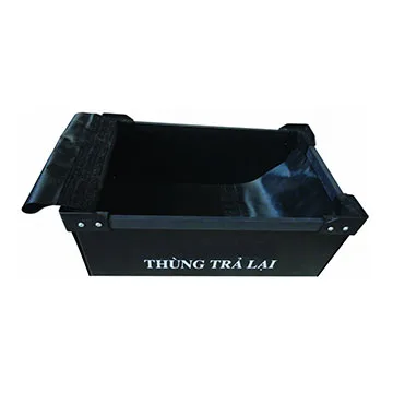 Thùng nhựa Danpla chống tĩnh điện 2 nắp vải