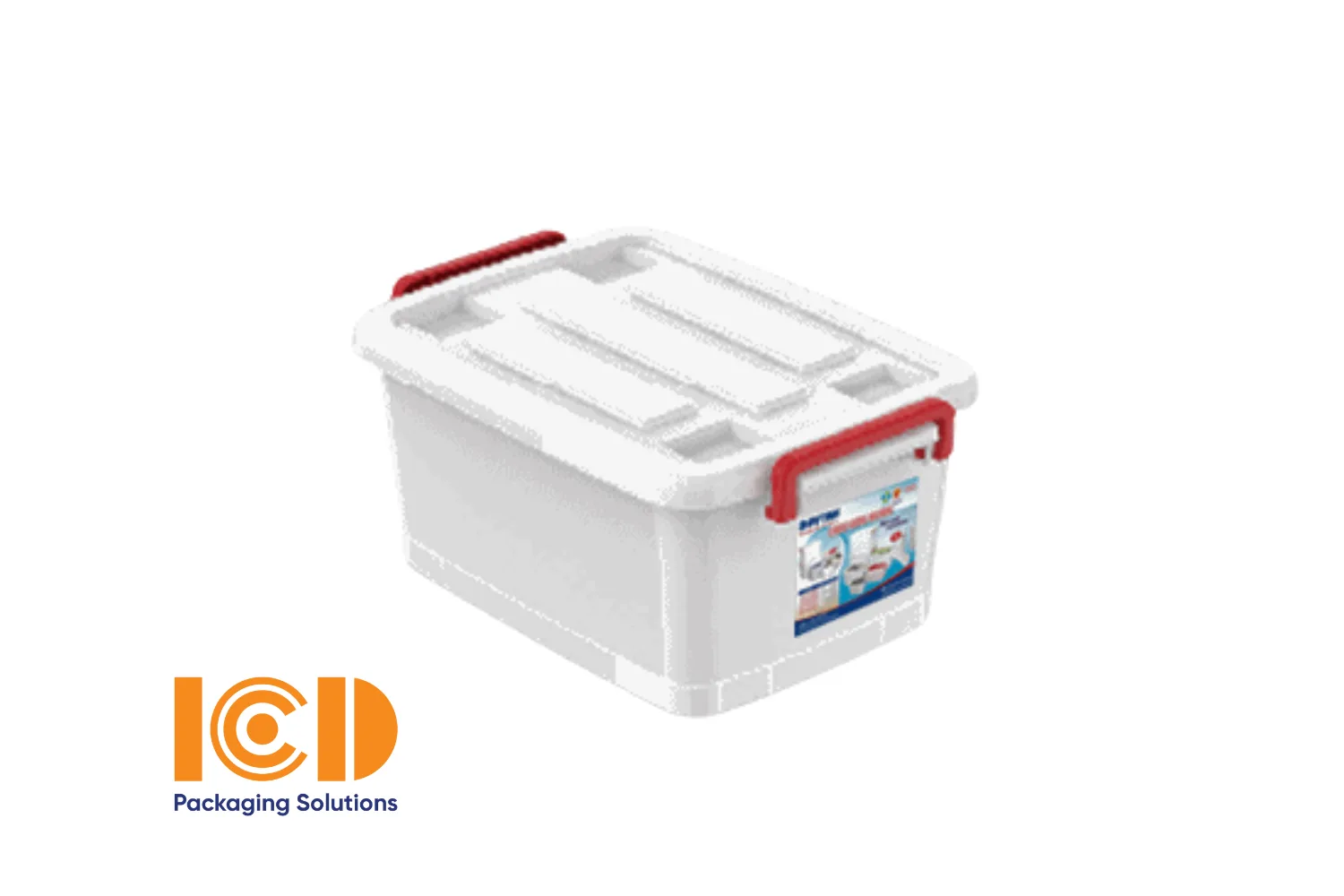 Thùng nhựa ICD- No.749 đa năng vuông 15L