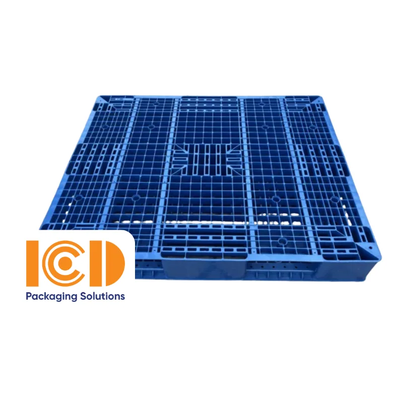 Pallet nhựa ICD 2 mặt KT 1200x1000x150 mm