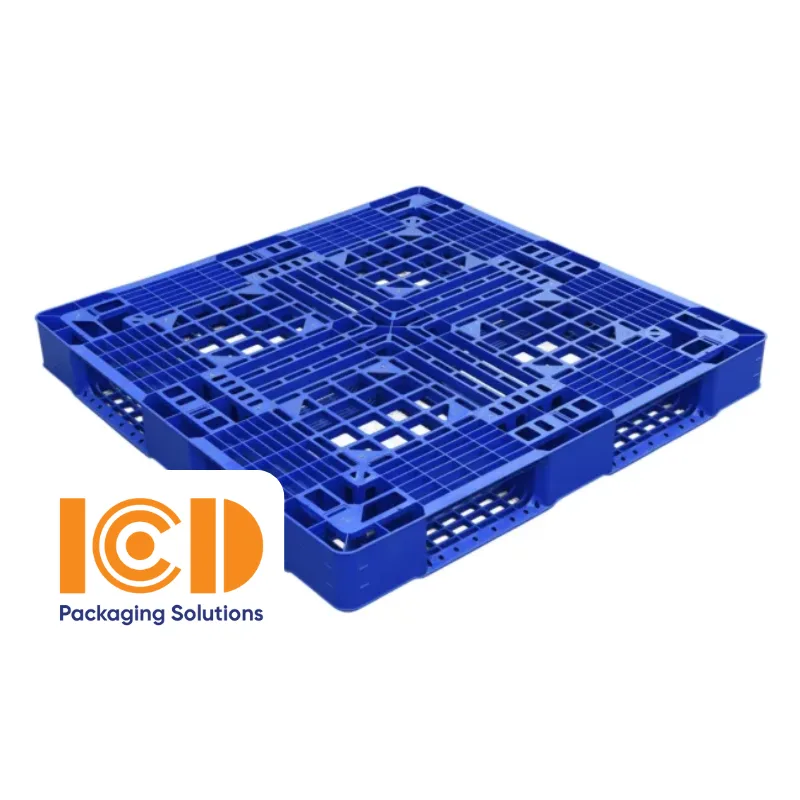 Pallet nhựa kê kho LK ICD KT1100x1100x125 mm