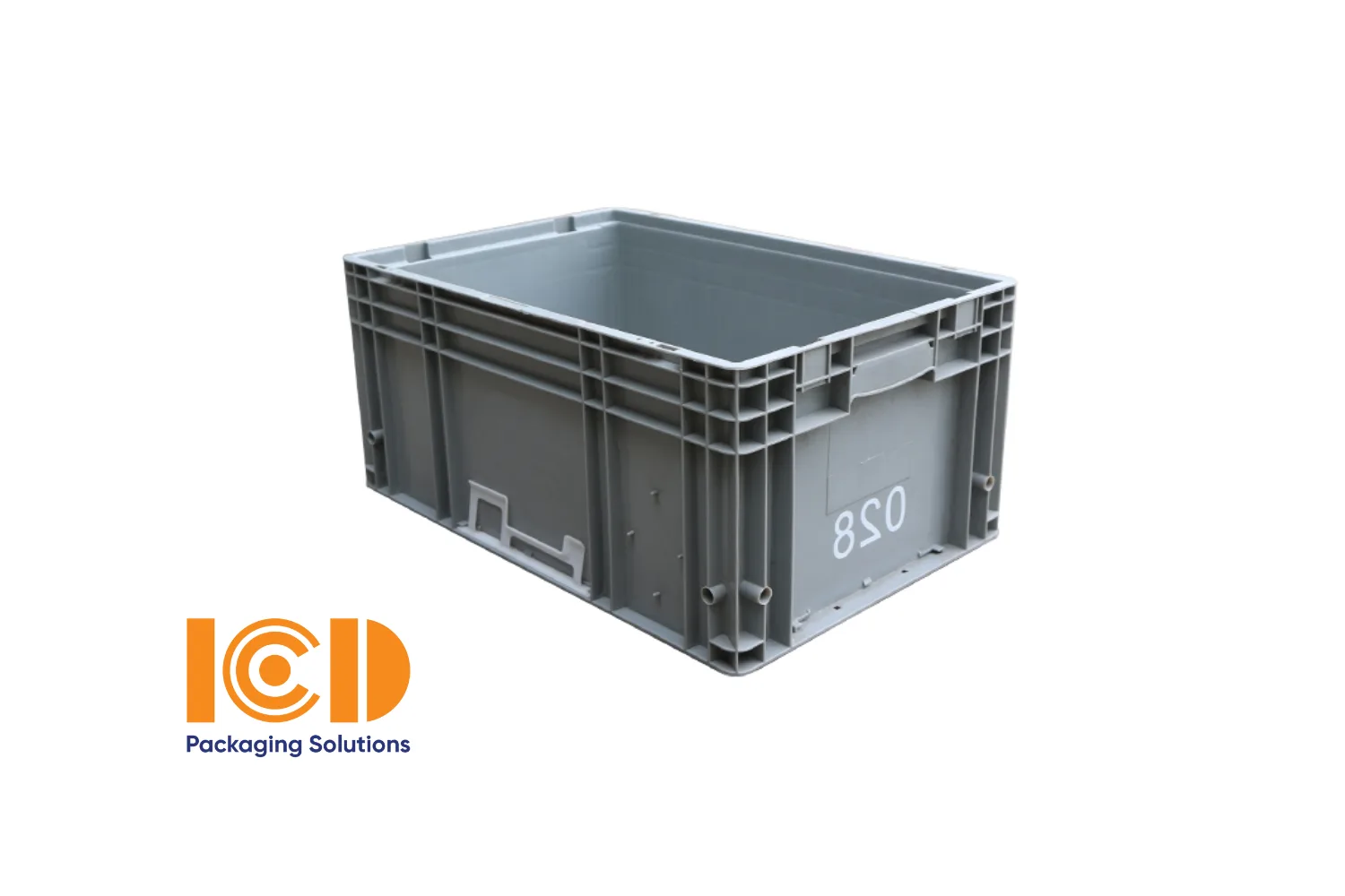 Thùng nhựa ICD EU 600-280 600 x 400 x 280 mm