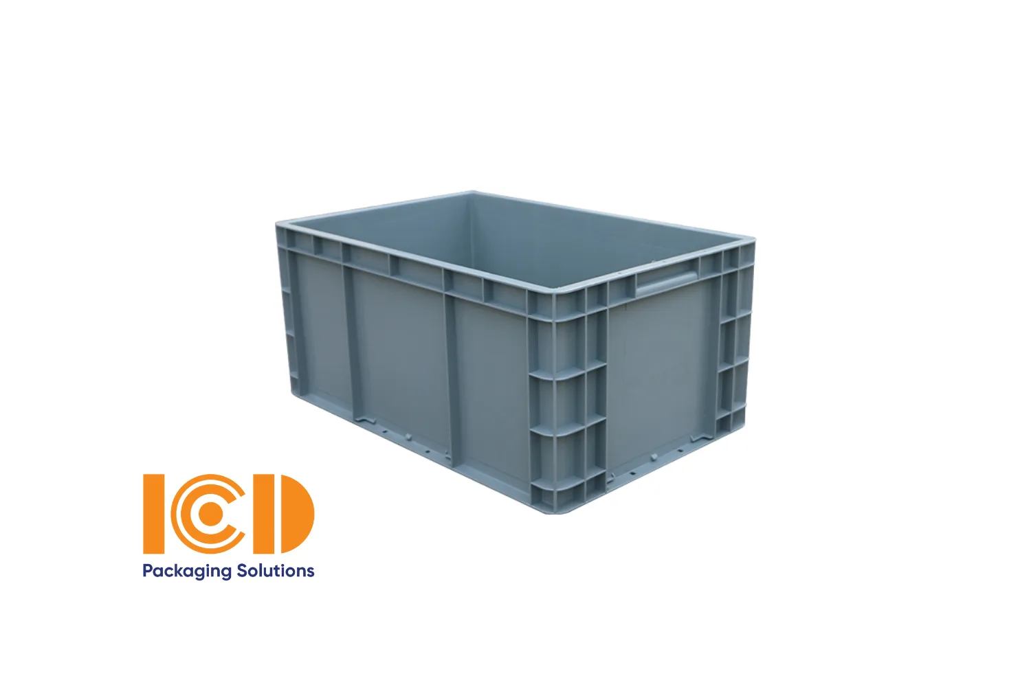 Thùng nhựa công nghiệp ICD EU 4628 600 x 400 x 280 mm